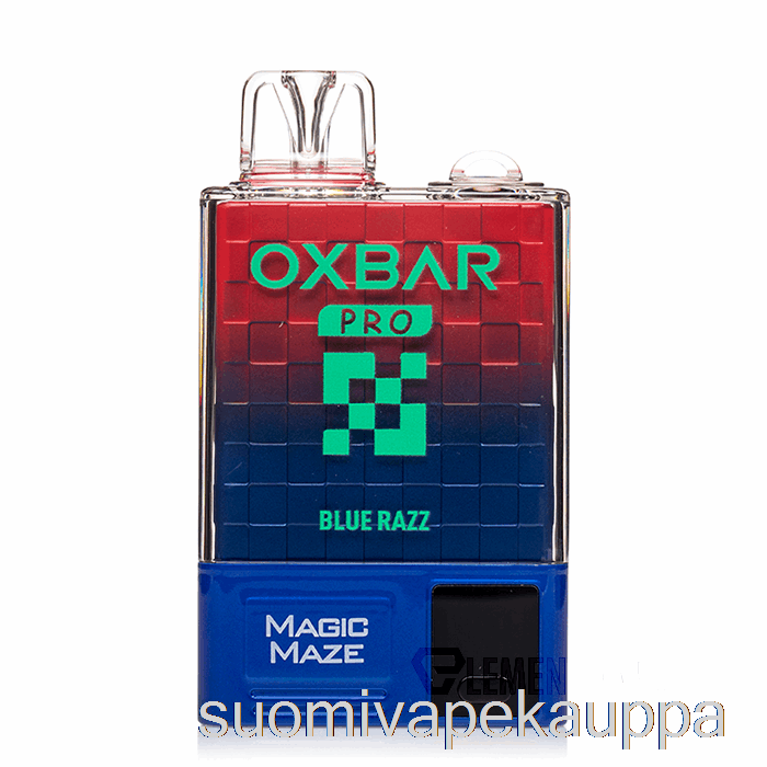Vape Box Oxbar Magic Maze Pro 10000 Kertakäyttöinen Sininen Razz